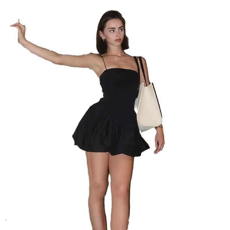 Dongdumaoyi Nieuwe Zomerstijl Sexy Individuele Damesjurk Met Spaghettibandjes In Franse Stijl