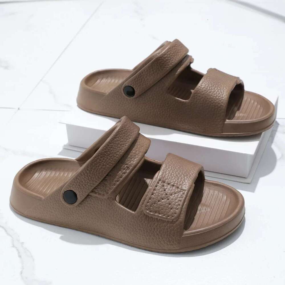 Summer Men New Non-slip Outdoor Sandals Comfortable Soft Bottom Indoor Slippers