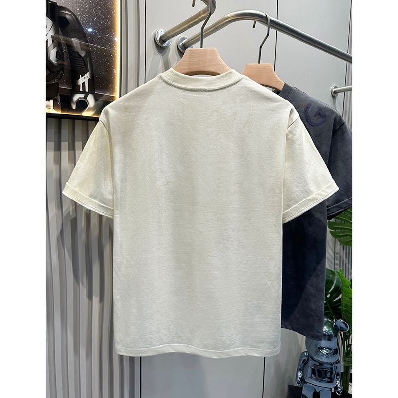 Summer students original tie dye printed short sleeve 2025 fashion trend design sense Classic High Qualit