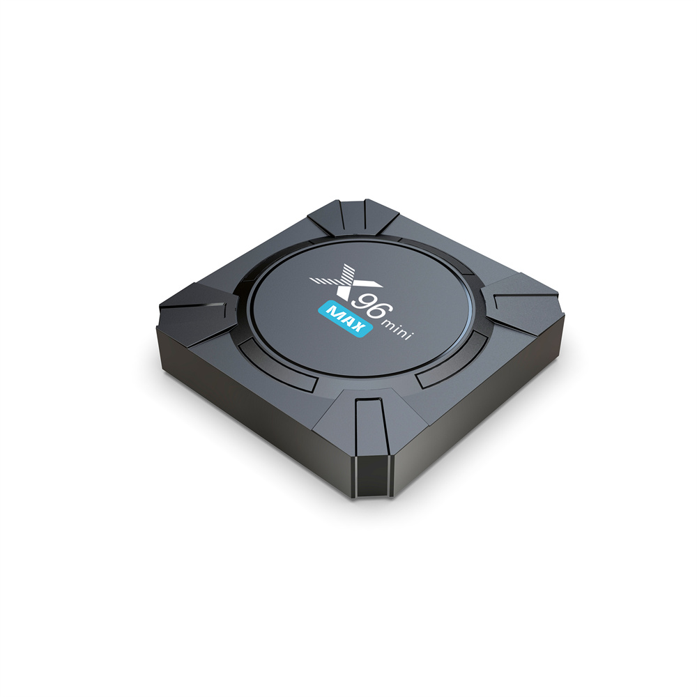 Ship From France X96 MINI MAX Android 14 TV Box Smart Voice Remote 3D 2.4G&5G WIFI Quad Core Set Top Box H313 4K Better than G96 H96 MAX H313 X96Q T95