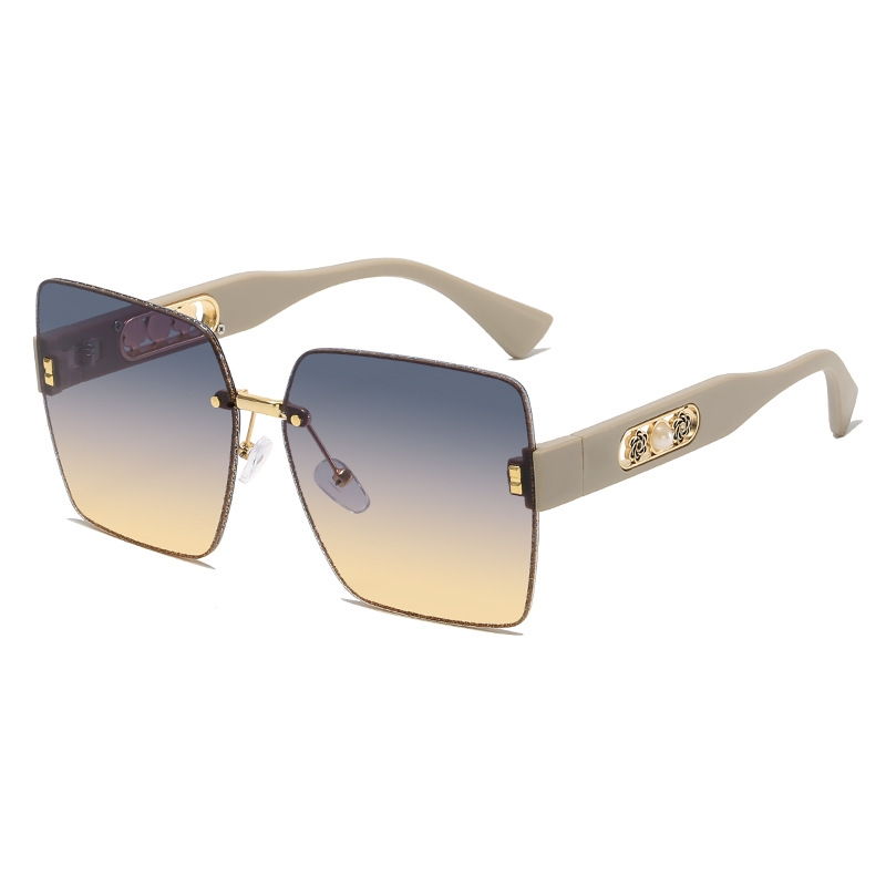 free shipping designer Sunglasses for woman and men Anti-UV outdoor vintage Rimless Adumbral