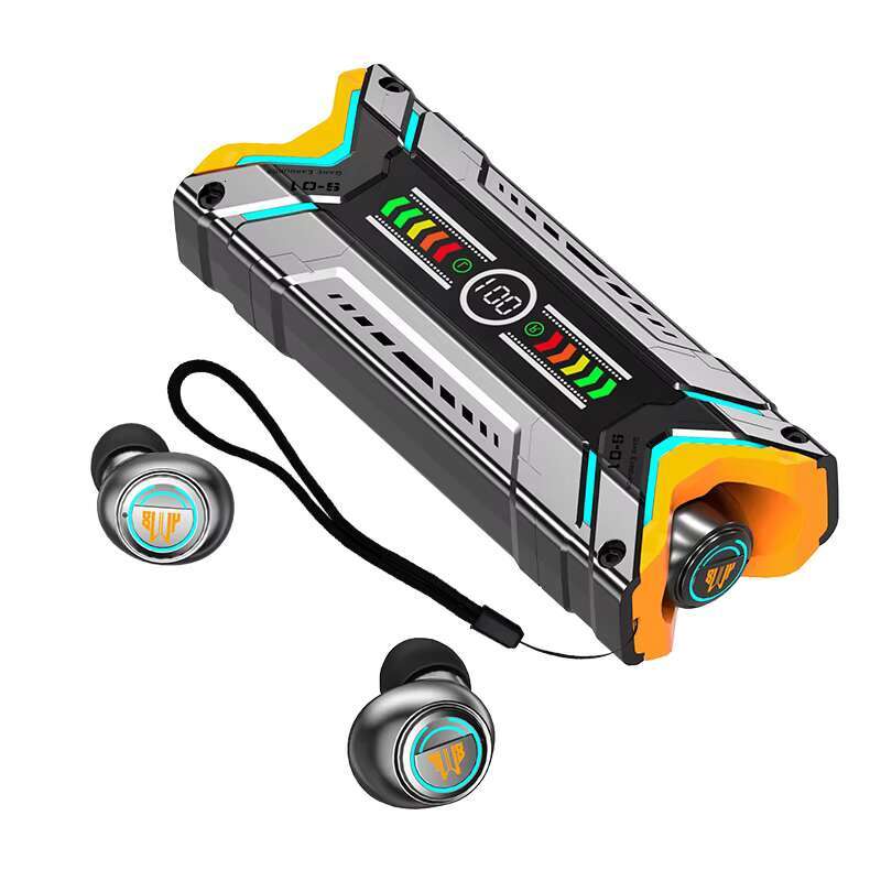 M48 Cool Led Lights Gaming TWS Wireless Headset Low Latency Hi-fi Stereo 1200Mah Power Supply