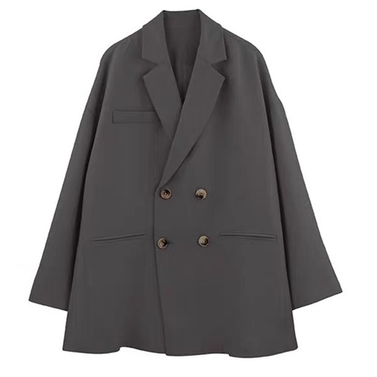 L327Elegant Student Fashion: Lightweight Women's Korean Style Small Suit Coat | 2025 Seasonal Wear