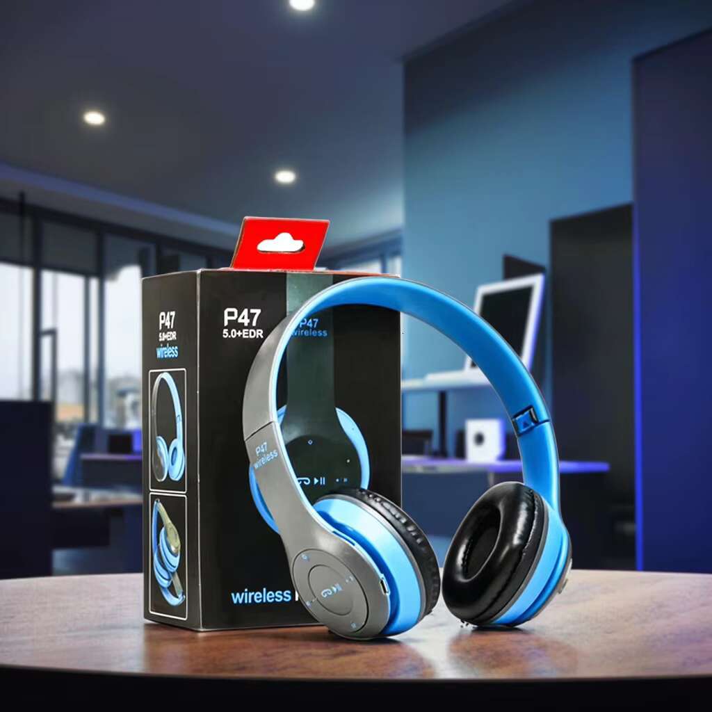 P47 USB Connectivity Wireless Digital Headphones ANC Stereo Headsets for DJ Sports Hearing Aid Aviation Compatible Mobile Phones
