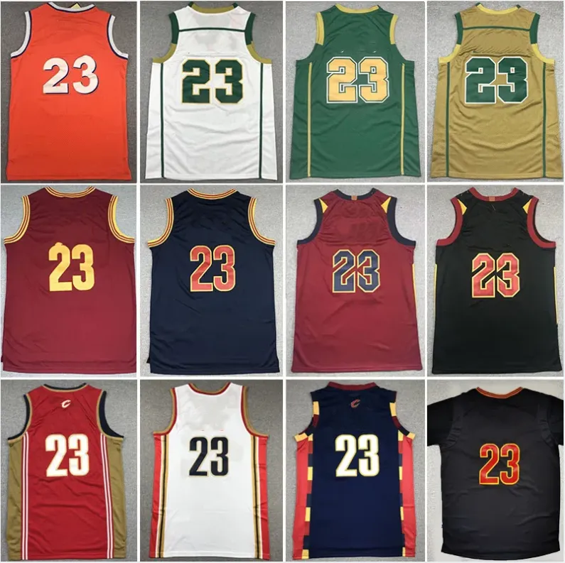 Retro 23 James Jersey Basketball Jerseys Vintage Classics High school Jersey