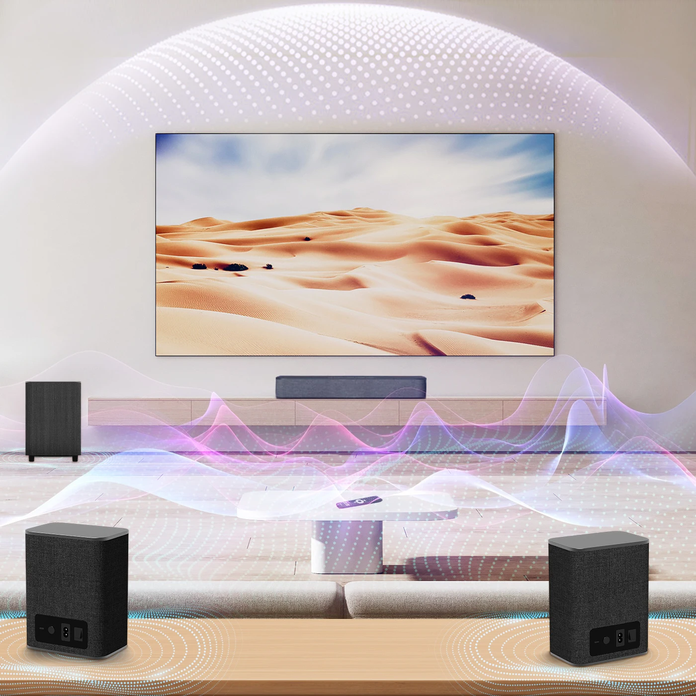 MECOOL KS3 Android 12 Soundbar TV Box Google Netflix Certified Dolby Atmos Dolby Vision 4G 32G Surround Sound Home Media Theater