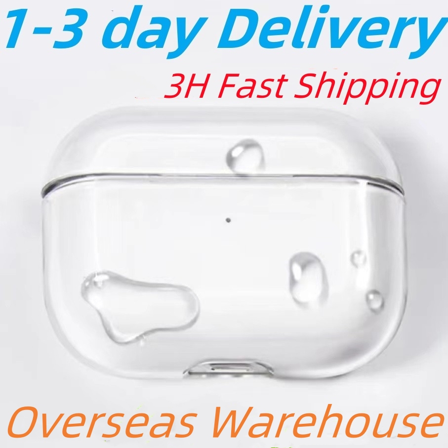 USA Stock For ANC Air pods 4 pro 2 2nd generation 3 Headphone Shockproof Case Accessories Solid Silicone Cute Protective Earphone Cover Wireless Charging Case