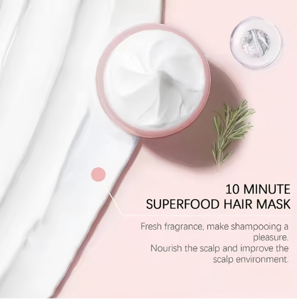 10-Minute Superfood Hair Care Cream 120ML Hair Mask Treatment For Deep Care Moisturizing & Hydration Repairing