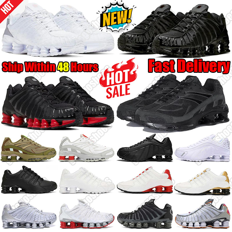 Designer shox running shoes shoxs tl ride 2 sneakers trainers for mens womens chaussure black white outdoor men women sports runners