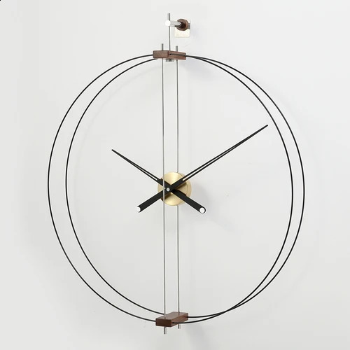 Spain Wall Clock Modern Metal Living Room Large Wall Watch Modern Clocks Wall Home Decor Orologio Da Parete Gift D015 250327
