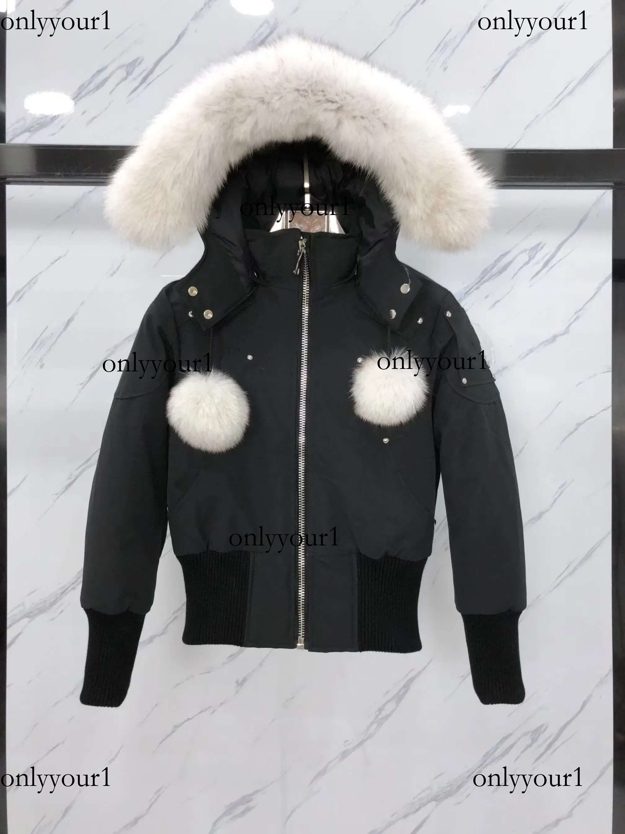 Knuckle Down Jacket Fur Collar Parka Winter Waterproof White Duck Knuckle Duster Jacket Cloak Fashion Men And Women Couples Moose Casual Version To Keep Warm 030 5b9