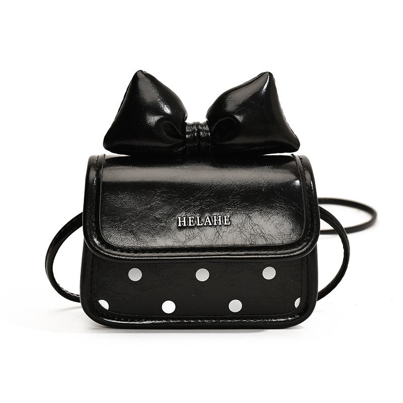 Children's bag spring new bow mini square bag parent-child design