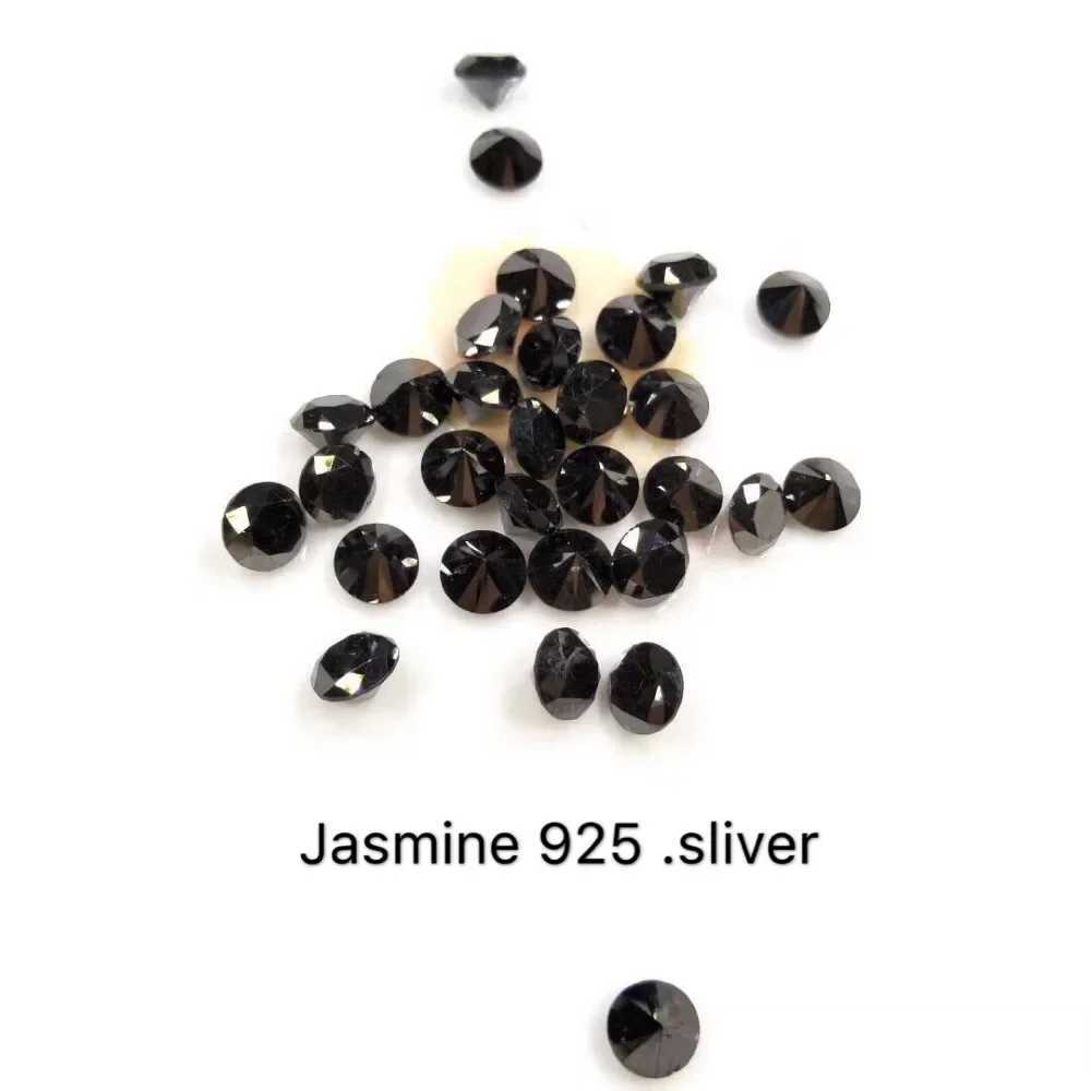 925 sterling silver mens earrings womens jewelry cubes black zircon ornamentsXJ250327