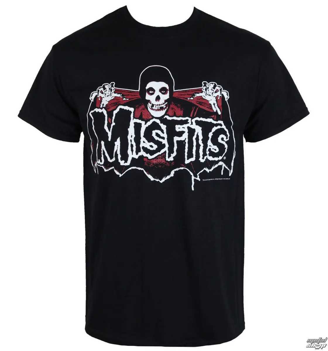 MISFITS Band Graphic Cotton T-shirt unisex mens summer short sleeved fashion brand T-shirt luxury casual retro topXJ250328
