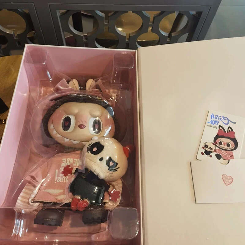 Original Mokoko Labubu The Monsters Catch If You Like Me Movable First Generation Third Kawaii Decoration Figurine Giftsthe 240711 6dae
