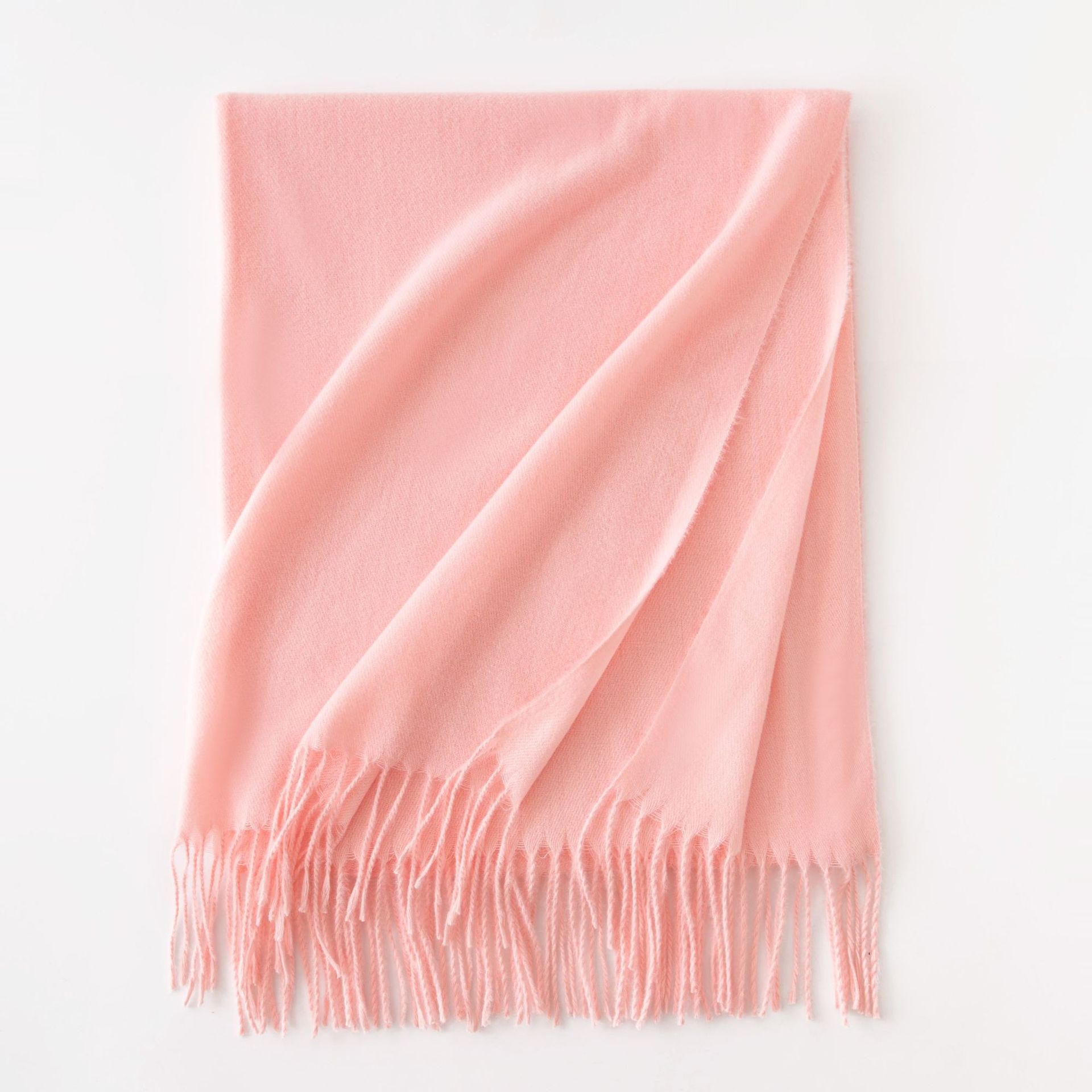 K254 Celebrity style cashmere feel scarf autumn and winter Korean imitation cashmere girls high-end 2025 shawl warm neck scarf