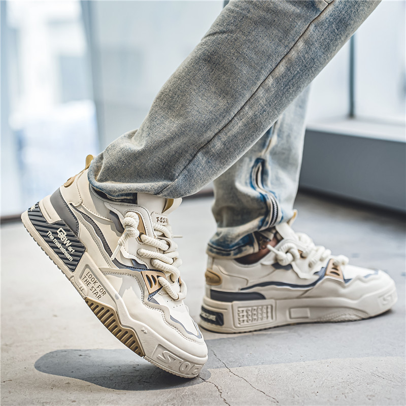 Free shipping designer shoes men casual sport shoe black beige nonslip comfortable breathable outdoor trainers