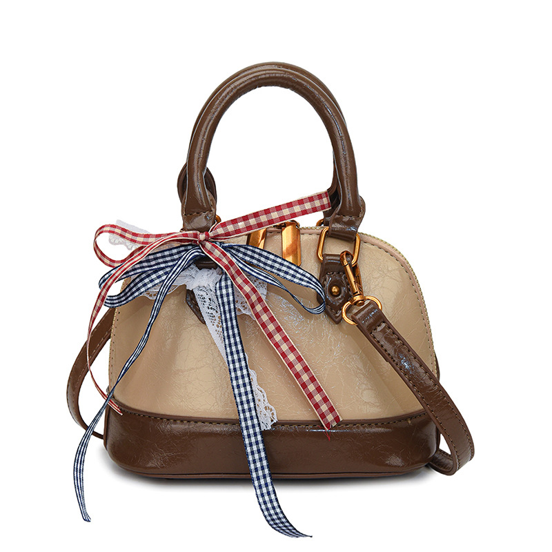 2025 New Women's Small Handbag Designer Fashion Knitted Pattern Contrastive Color Trendy Shoulder Bag Niche Crossbody Bag