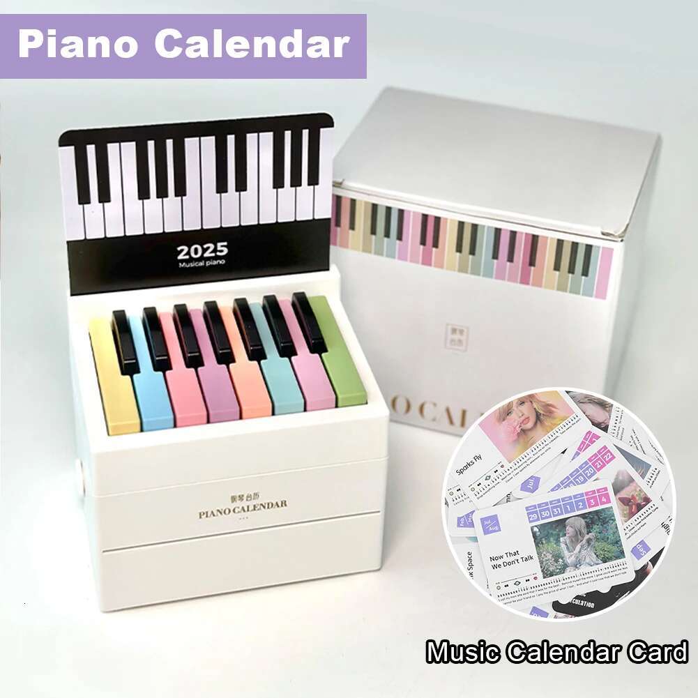 Taylor Music Sheets Toy Desktop Peripheral Ornaments Desk Mini Piano Calendar Gift For Fans