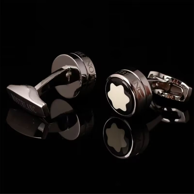 Top Designer Jewelry Cuff Links Luxury 18K gold silver Men Brand Cuff Links elegant French metal Cufflinks for Father's Day Perfect Gifts 20 colors to choose from