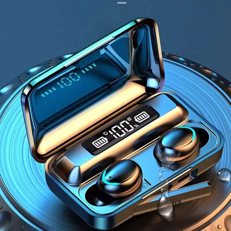 Original Factory F9-5 Waterproof Tws Mini Earbud & In-ear Headphones Portable Wireless Earphone Power Bank for xiaomi Phone