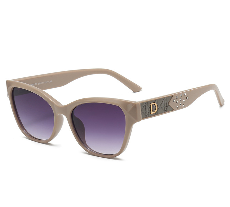 free shipping designer Sunglasses for woman and men Anti-UV Square black pink Adumbral