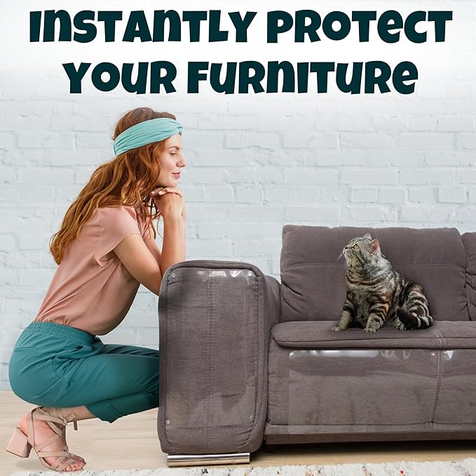 Wall Anti Cat Scratch Sofa DIY Board Sofa Protection Paws Sharpen Trimable Self-adhesive Carpet Cats Scratch Board 30x30cm