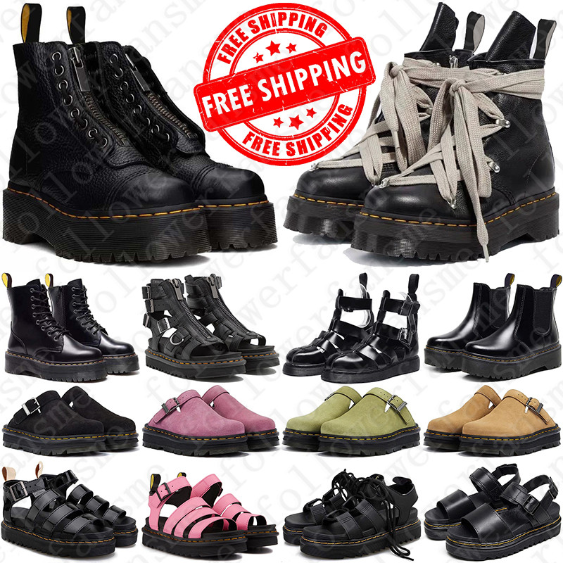 Free Shipping Designer boots drs doc martins martene marteen sandals shoes martine matens for mens womens booties sneakers Bottom over the knee boot fashion