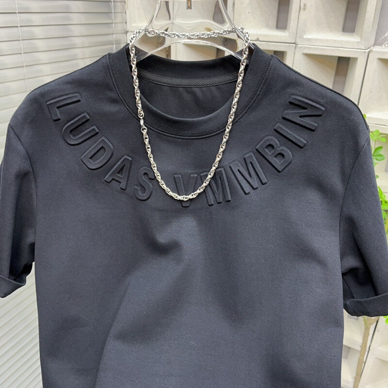 Classic High Quality Clothing Designer Men's T-shirt Printed short sleeve men's T-shirt loose casual men's fashion trend