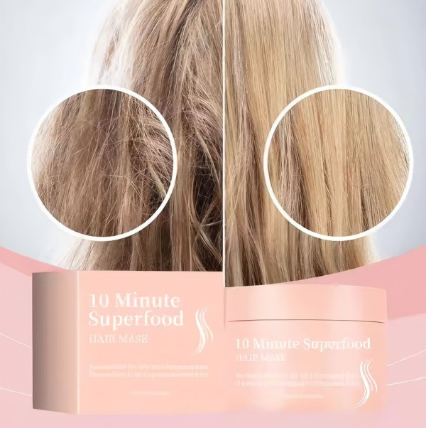 10-Minute Superfood Hair Care Cream 120ML Hair Mask Treatment For Deep Care Moisturizing & Hydration Repairing