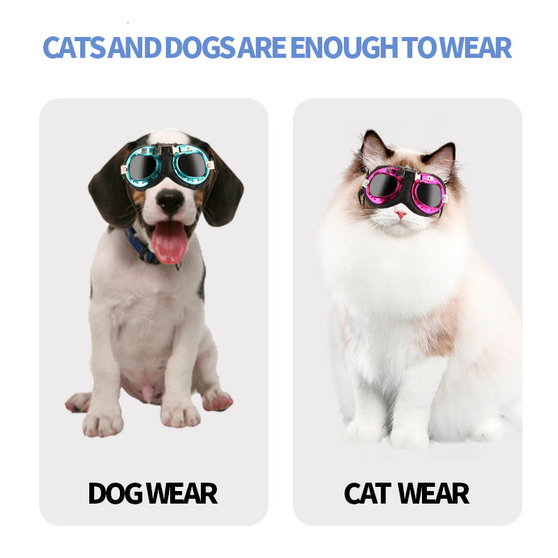 Pet Protective Glasses Original Knight Style Design Goggles S/m Free Sized Cats And Dogs UV Resistant And Windproof Sunglasses