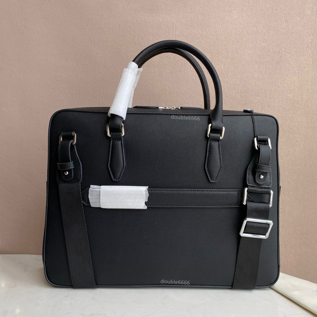 cowhide Briefcase designer bags luxury business handbag Laptop bag notebook bag briefcase computer handbags formal Shoulder bag Crossbody Messenger bag