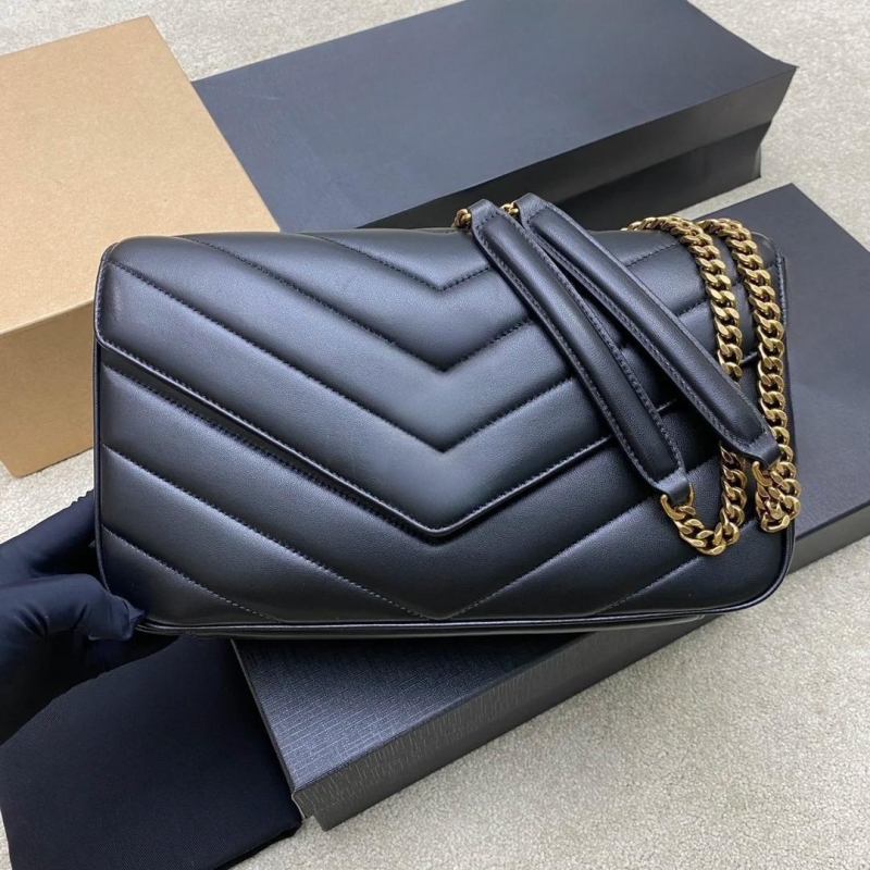 New Designer Bag Women Leather Handbags High Quality Y-Quilted Overstitching Crossbody Bag Luxury Shoulder Bag Black Chain strap Purse Fashion Mini Wallet