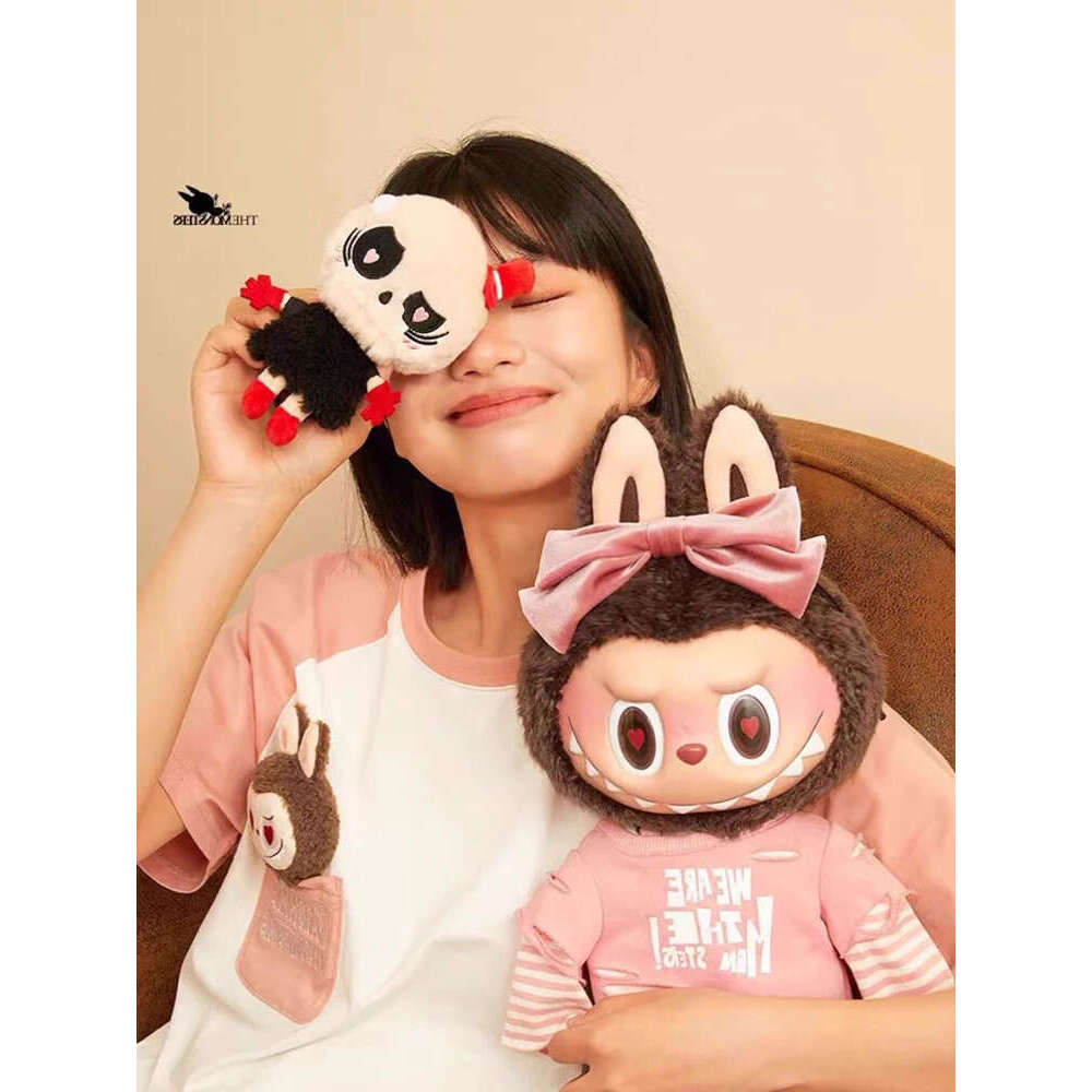 Original Mokoko Labubu The Monsters Catch If You Like Me Movable First Generation Third Kawaii Decoration Figurine Giftsthe 240711 6dae