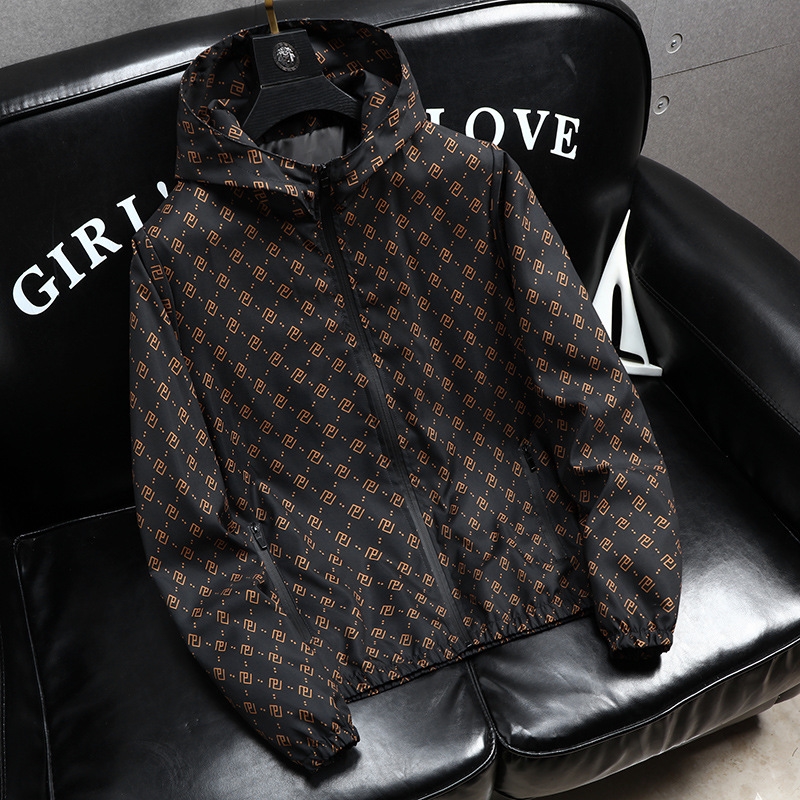 Designer clothing High Quality Outerwear Spring Coat Casual Men's Jacket Hooded large edition Fashion men