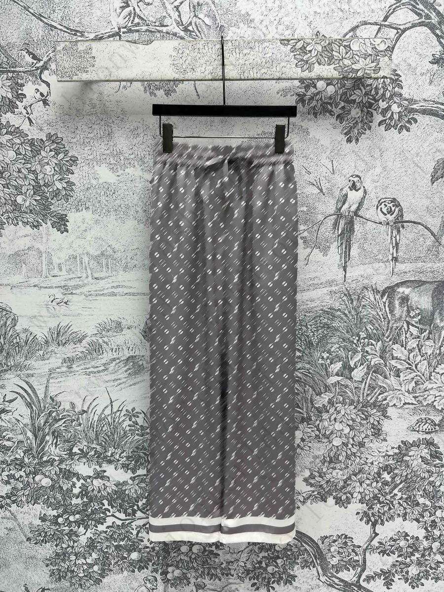 Women Pants Brand pant designer womens full printing trousers Fashion logo letter pants vacation trousers loose pants Mar 21 5c47