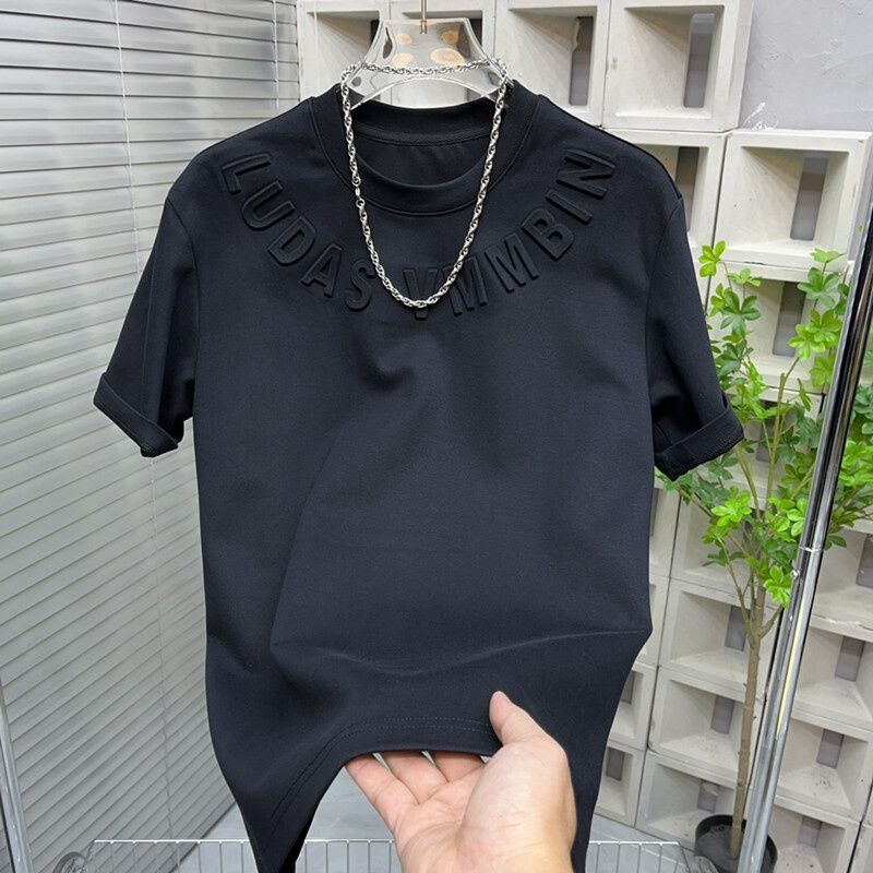 Classic High Quality Clothing Designer Men's T-shirt Printed short sleeve men's T-shirt loose casual men's fashion trend
