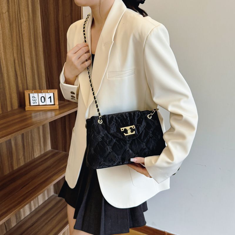 2025 New Women's High Appearance Large Capacity Light Luxury French Single Shoulder Underarm Designer Fashion Handbag Slant Body2