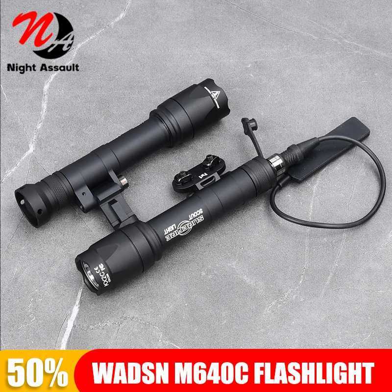 Airsoft M600 Tactical Flashlight Surir M640C M640 Reconnaissance GunXJ250328