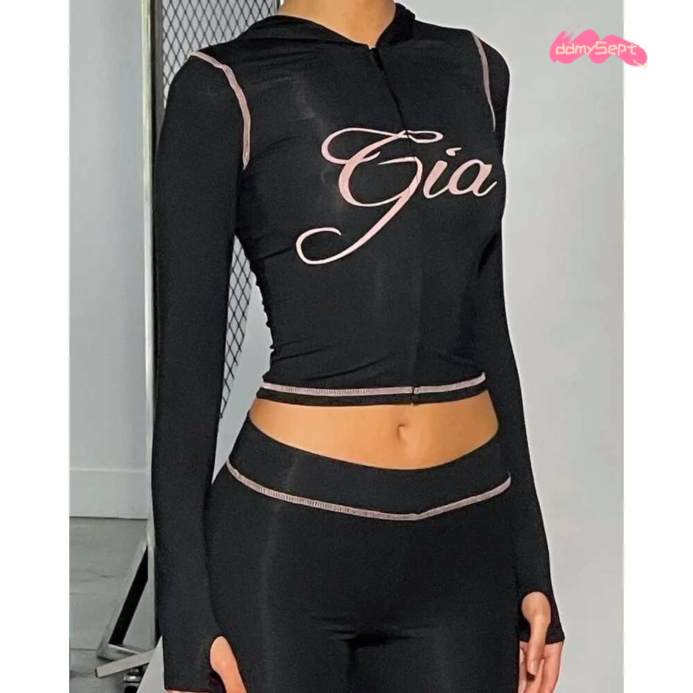 2 Piece Women Outfit Winter 2024 Trend Elegant Warm Suit Vintage Sports Y2k Trouser Sets Large Yoga I.Am.Gia Tracksuit Set ddmySept