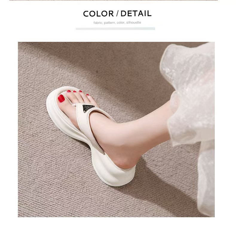 GAI charm designer Summer Home non-slip breathable white rose red blue sier bathroom walking slippers for women size
