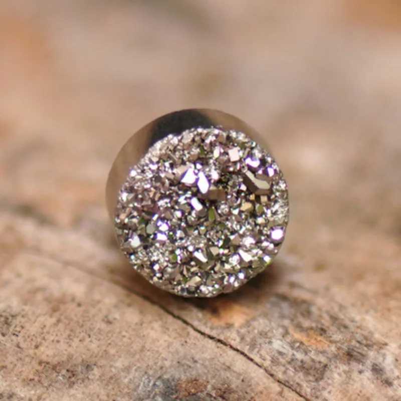 1 pair of crystal strong magnetic earring clip earrings suitable for male and female punk round zircon magnetic earrings no perforated jewelryXJ250327