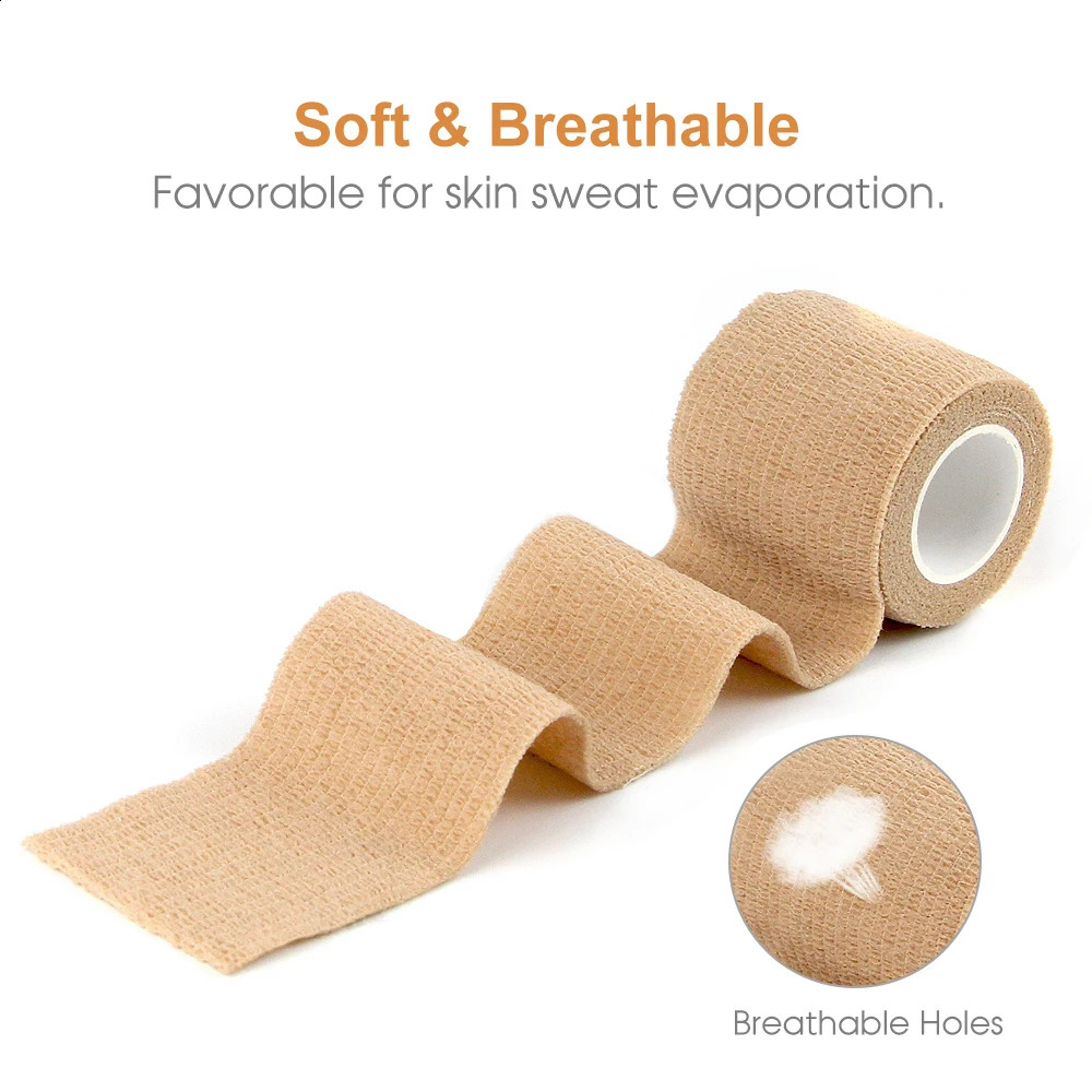 24 pieces of elastic bandages sports tape elastic bandages sports tape sports recovery bundling gym waterproof muscle relieving fingers and ankles 250