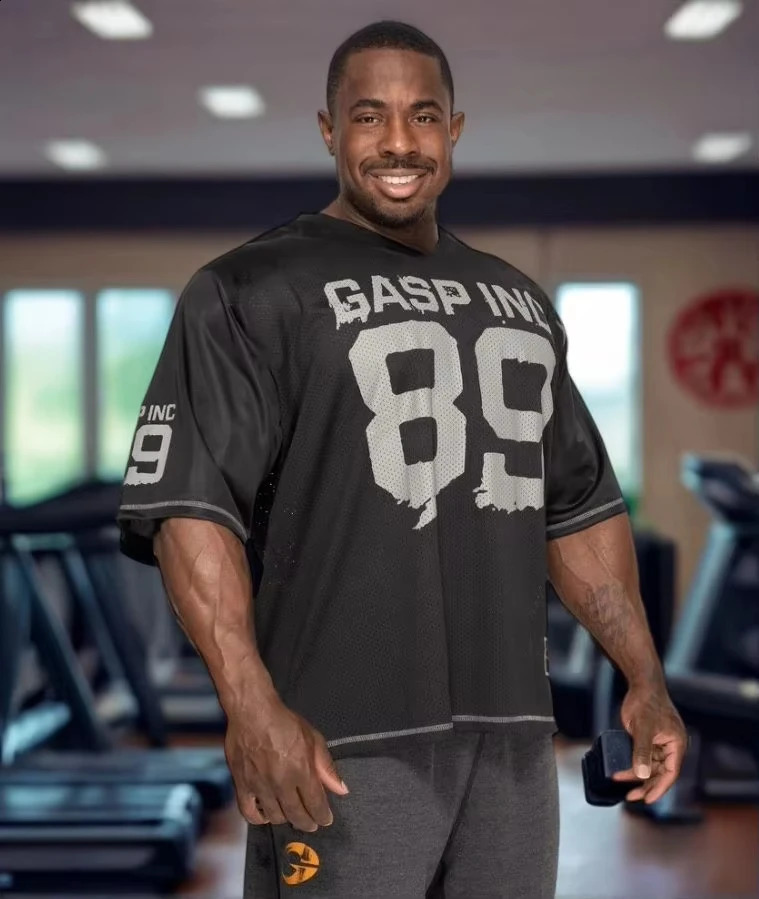 Trendy Legacy #82 GASP sports and leisure oversized mens Tshirt breathable quick drying training shirt 3D printed clothing 250327