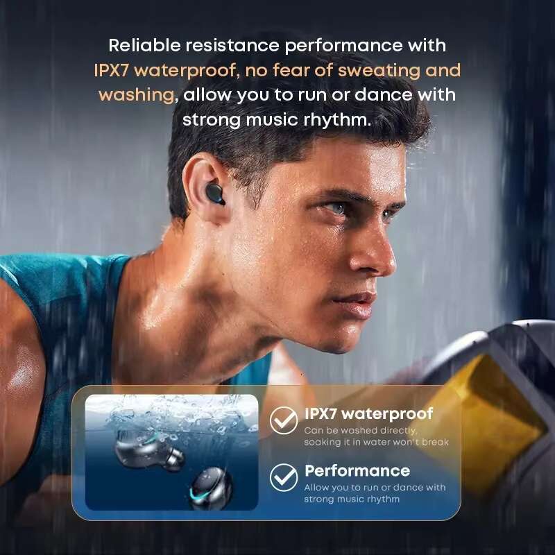 Original Factory F9-5 Waterproof Tws Mini Earbud & In-ear Headphones Portable Wireless Earphone Power Bank for xiaomi Phone
