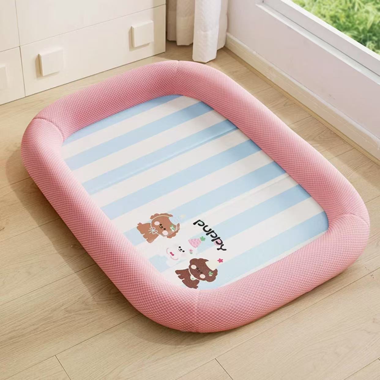 Dog mat, cool mat, summer dog sleeping, pet bed for cooling, ice pad, floor mat, all season universal cat supplies