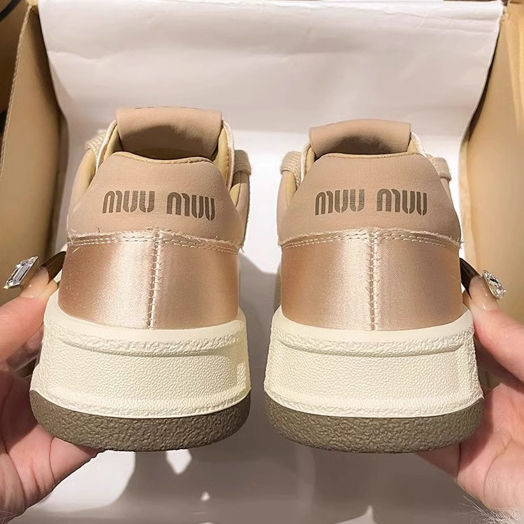 Free shipping designer shoes women thick soled shoes beige pink comfortable breathable outdoor leisure shoes new
