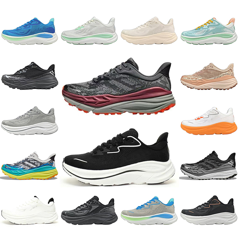 2025 One Stinson 7 Running Shoes Womens Platform Sneakers Clifton 10 Men Blakc White Harbor Mens Women Trainers Runnners EUR 36-45