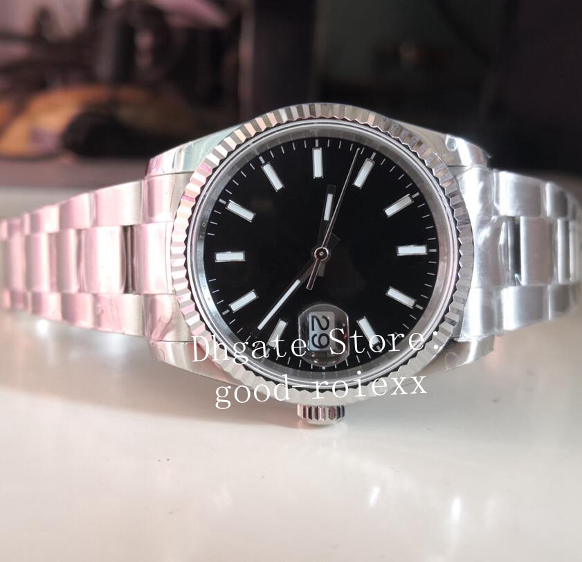 36mm Unisex Watches Men BP Maker Automatic 2813 Watch Men's BPF Black Green Silver 126234 Sapphire Ladies White Mother Of Pearl Dial Auto Date Wristwatches