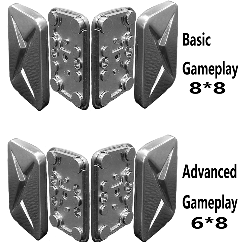 EDC Fidget Sliders Metal Toys Stress Relief for Adults Magnetic Metal Infinite Fidget 250320